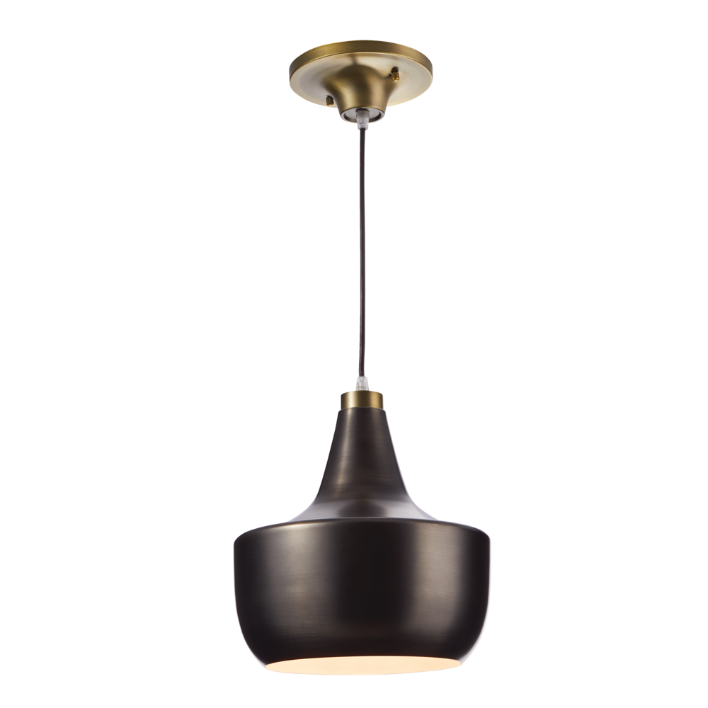CANVAS Kole Ceiling Pendant Light Fixture, Gold & Pewter Plated Canadian Tire