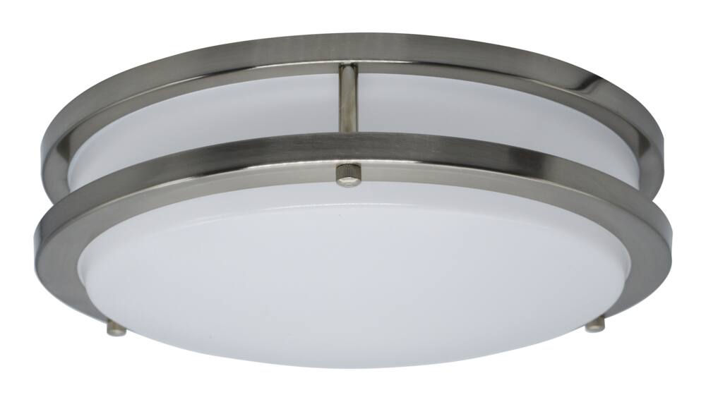 Noma Led Double Ring Flush Mount Light, Bedroom Ceiling Light Fixtures Canadian Tire
