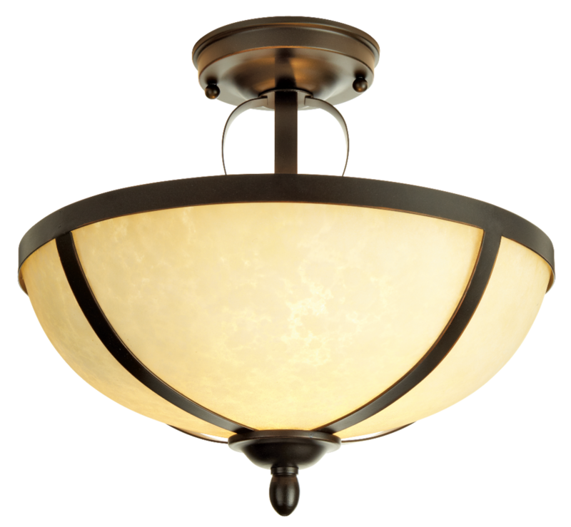 For Living Semi-Flush Mount Light, Bronze, 13-3/8-in | Canadian Tire