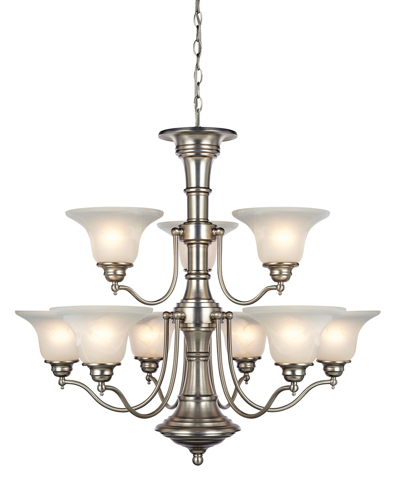 Chandelier 9 light Cascade Canadian Tire