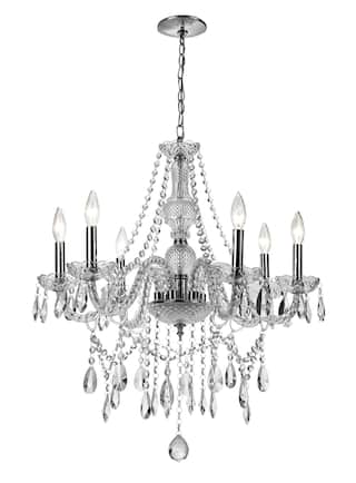 Crystal 6-Light Chandelier | Canadian Tire