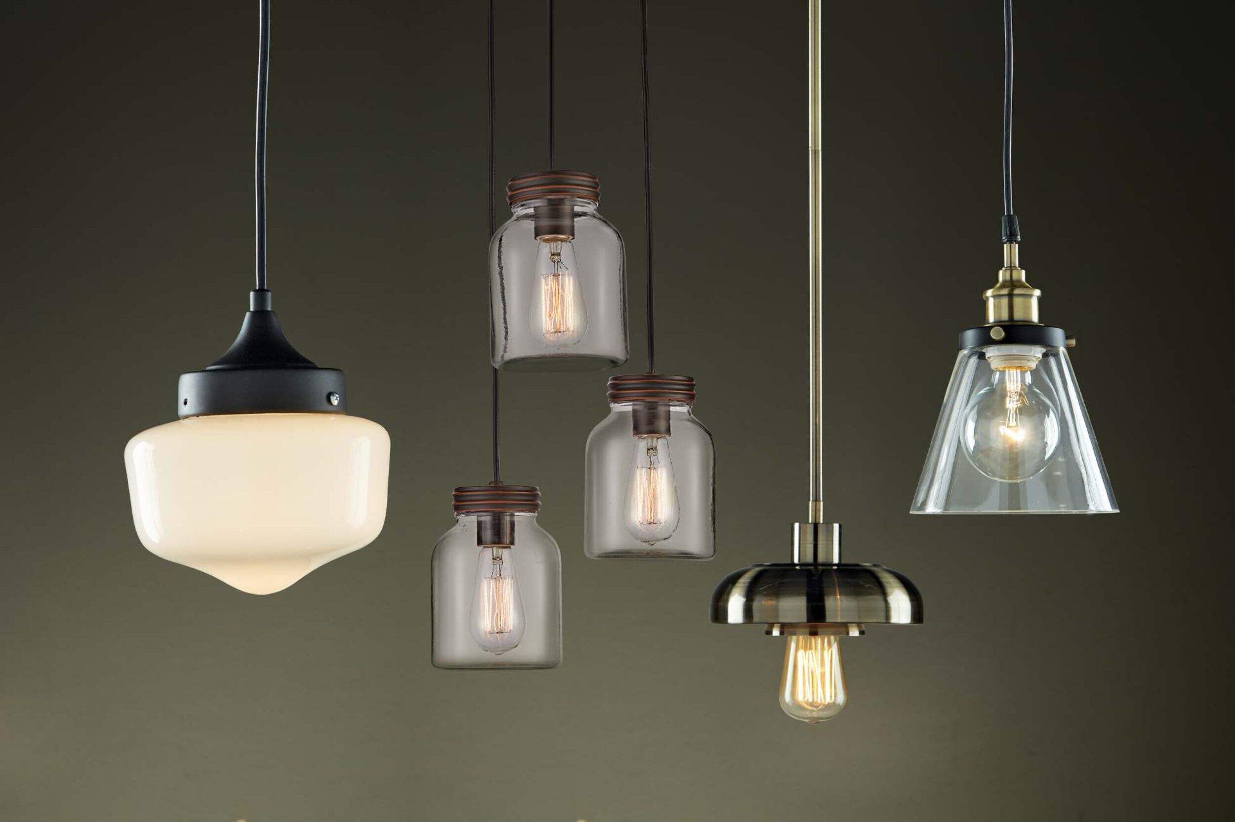 CANVAS Winstone Ceiling Pendant, 1-Light Composite_or_Mixed