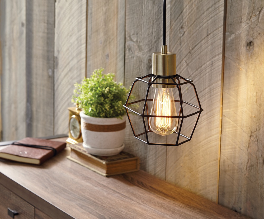 CANVAS Mercantile Pendant Light,Black Canadian Tire