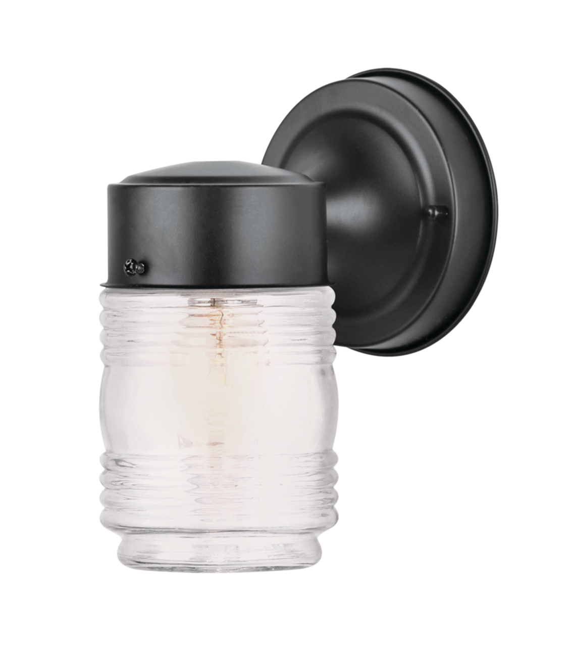 Jelly jar store porch light