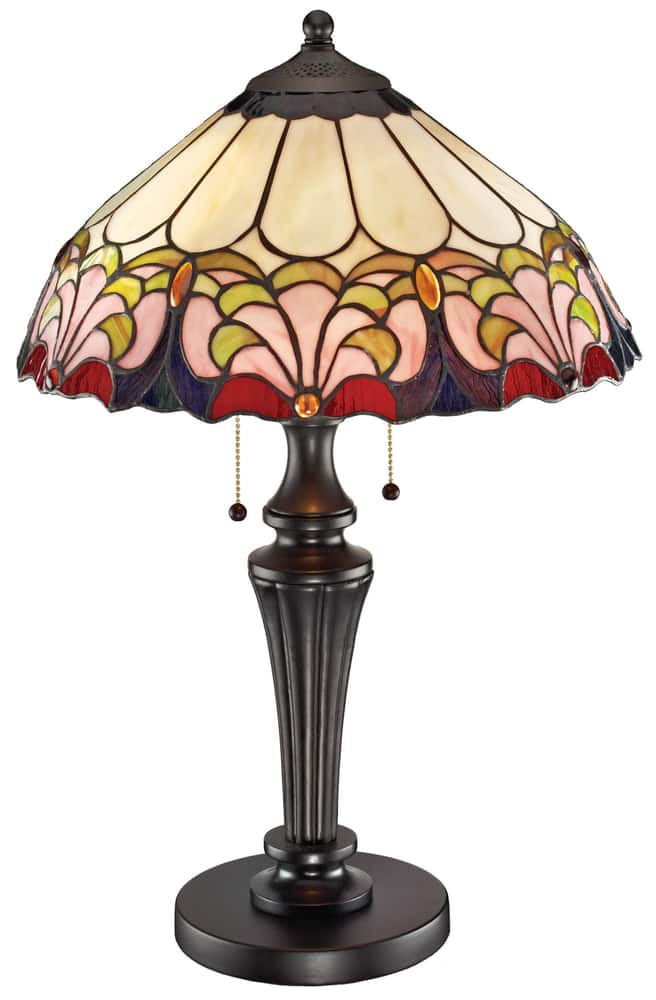 tiffany battery operated table lamp