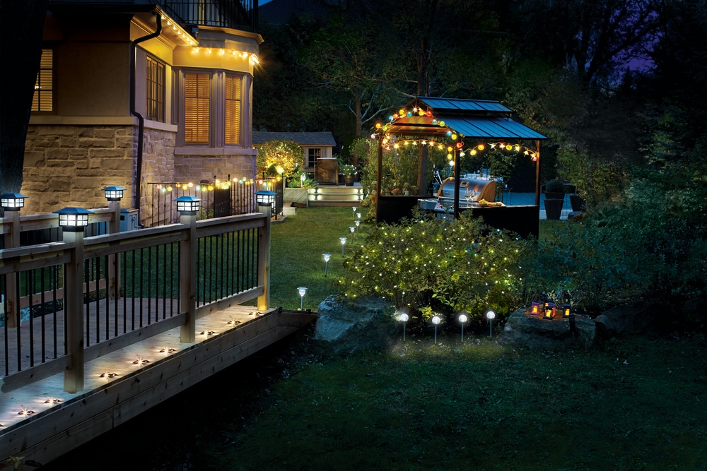 NOMA Aluminum Solar Deck Light, 2pk Canadian Tire