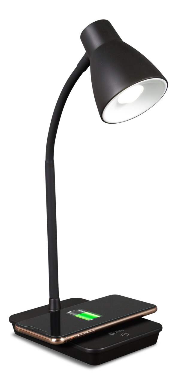 1 X Lampe De Bureau Sans Fil, Noir/or/argent/blanc Disponible