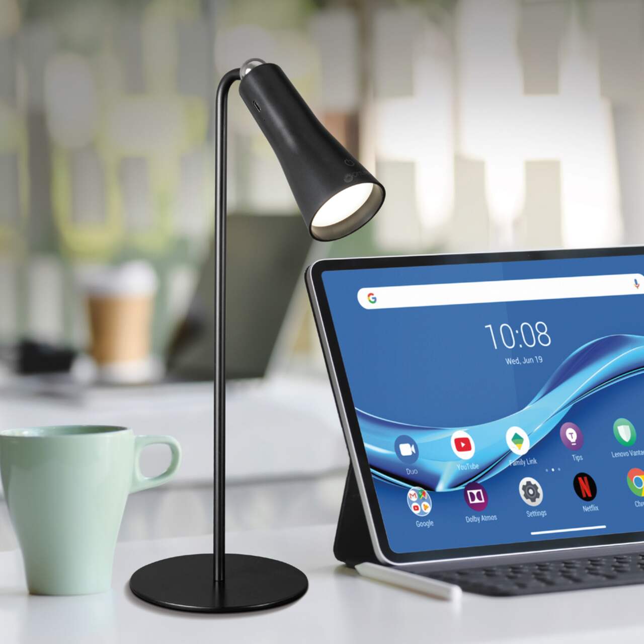 Ottlite rechargeable outlet task lamp