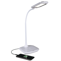 Lampe de bureau Prevention à DEL d'OttLite, avec chargement sans fil Front_Three_Fourths_Angled_Right