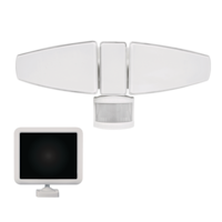 Sunforce 1800 Lumens Solar Motion Sensor Light Front_Flat
