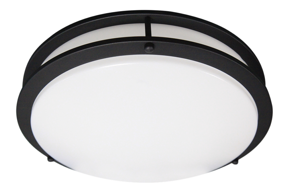 Noma Led Double Ring Flush Mount Light Fixture 15 In Canadian Tire - Low Profile Ceiling Mount Light Fixture