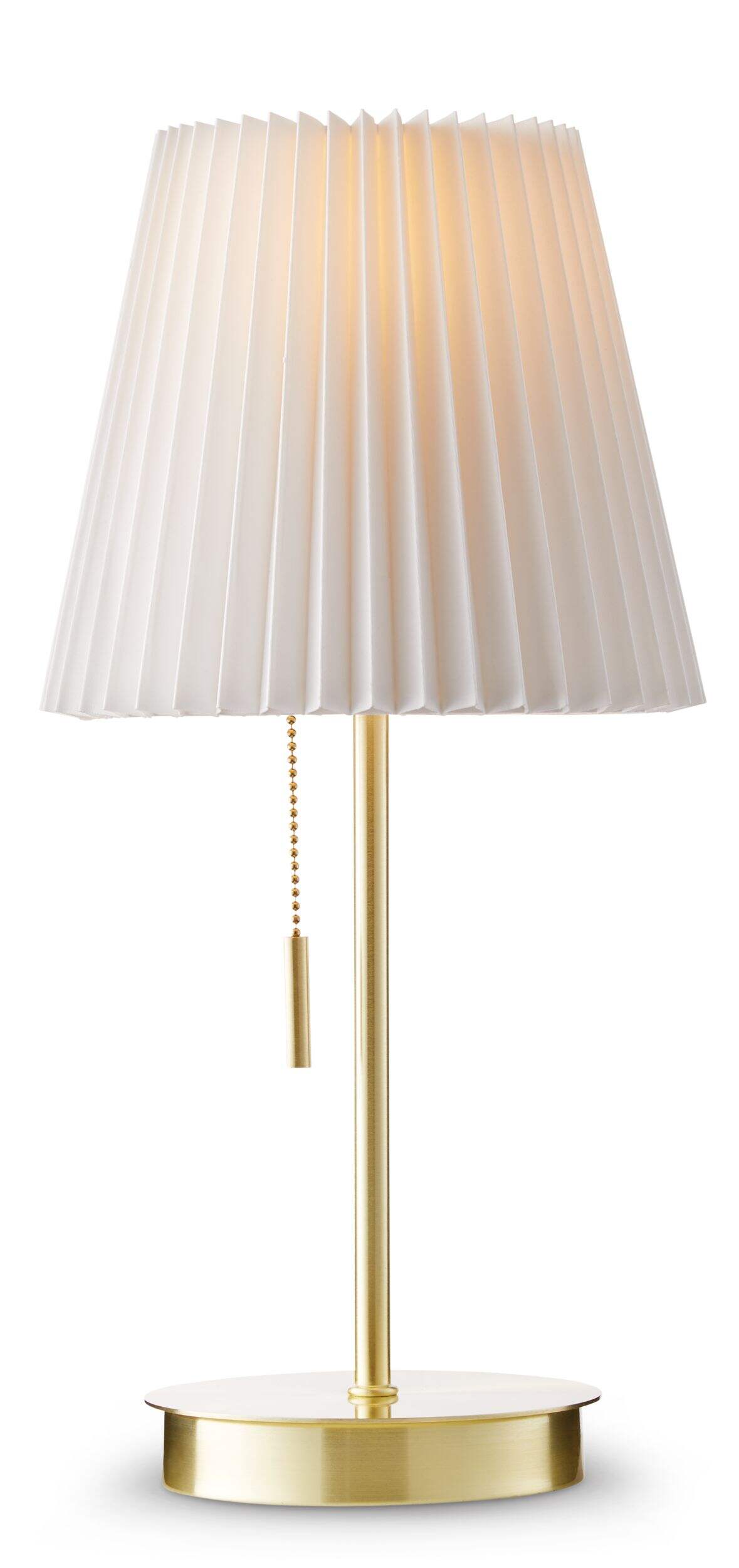 CANVAS Classic Pleated Accent Lamp, 16-in Front_Flat