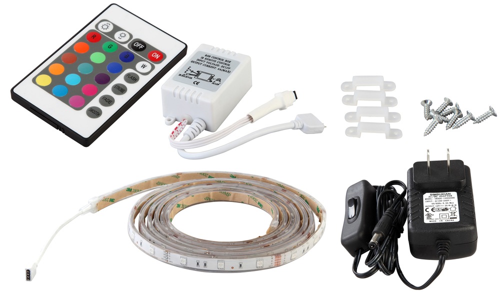 Indoor/Outdoor Multicolour LED Strip Lights Canadian Tire