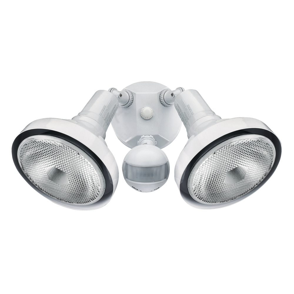 NOMA Halogen 180 Degree Outdoor Motion Sensor Light, WeatherResistant