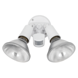 Lampe d'extérieur halogène avec détecteur de mouvement 110 degrés NOMA, résistant aux intempéries Front_Flat