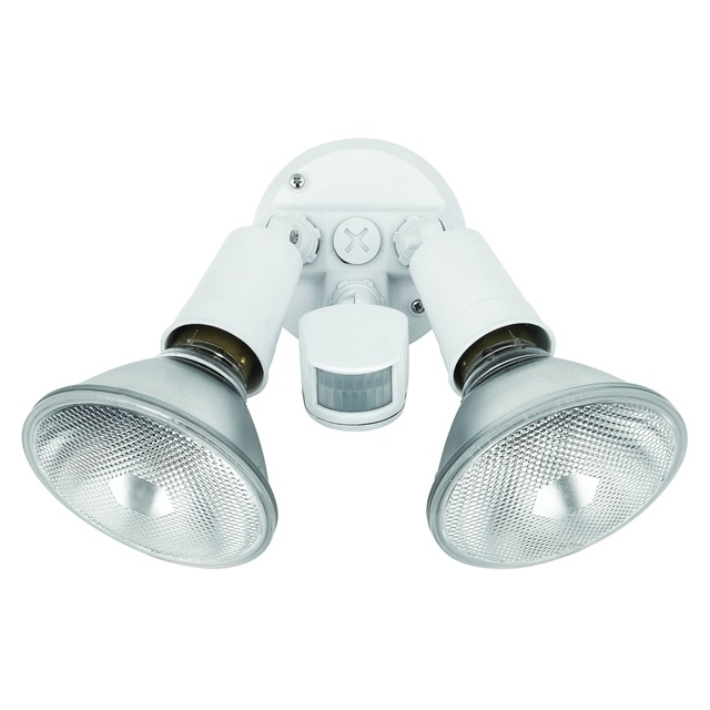 NOMA Aluminum Halogen 110 Degree Outdoor Motion Sensor Light, Weather