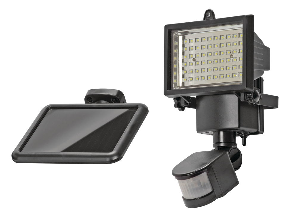 NOMA LED 180 Degree Outdoor Solar Motion Sensor Light, Weather