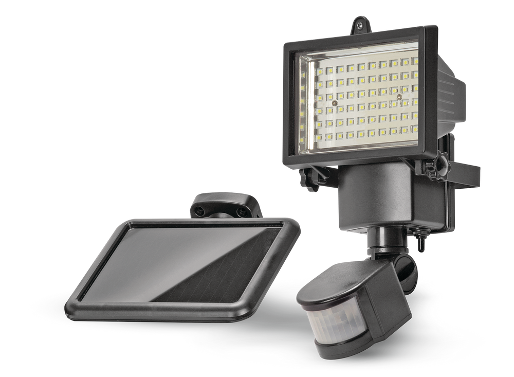 NOMA LED 180 Degree Outdoor Solar Motion Sensor Light, Weather