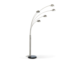 Lampe torchère CANVAS Silas à 5 têtes