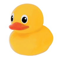 Globe Electric LED Rubber Duck Night Light Front_Angled_Left
