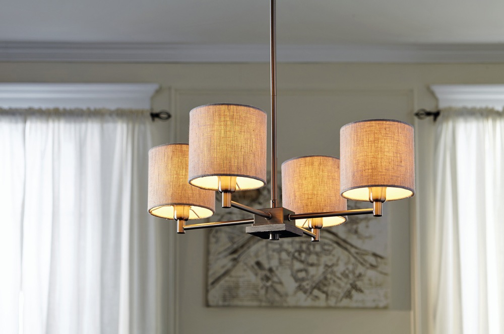 CANVAS Byron Chandelier, Satin Nickel Canadian Tire