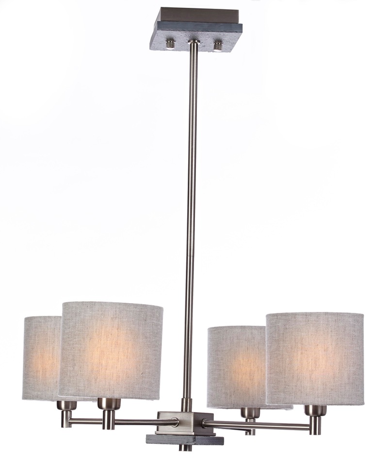 CANVAS Byron Chandelier, Satin Nickel Canadian Tire