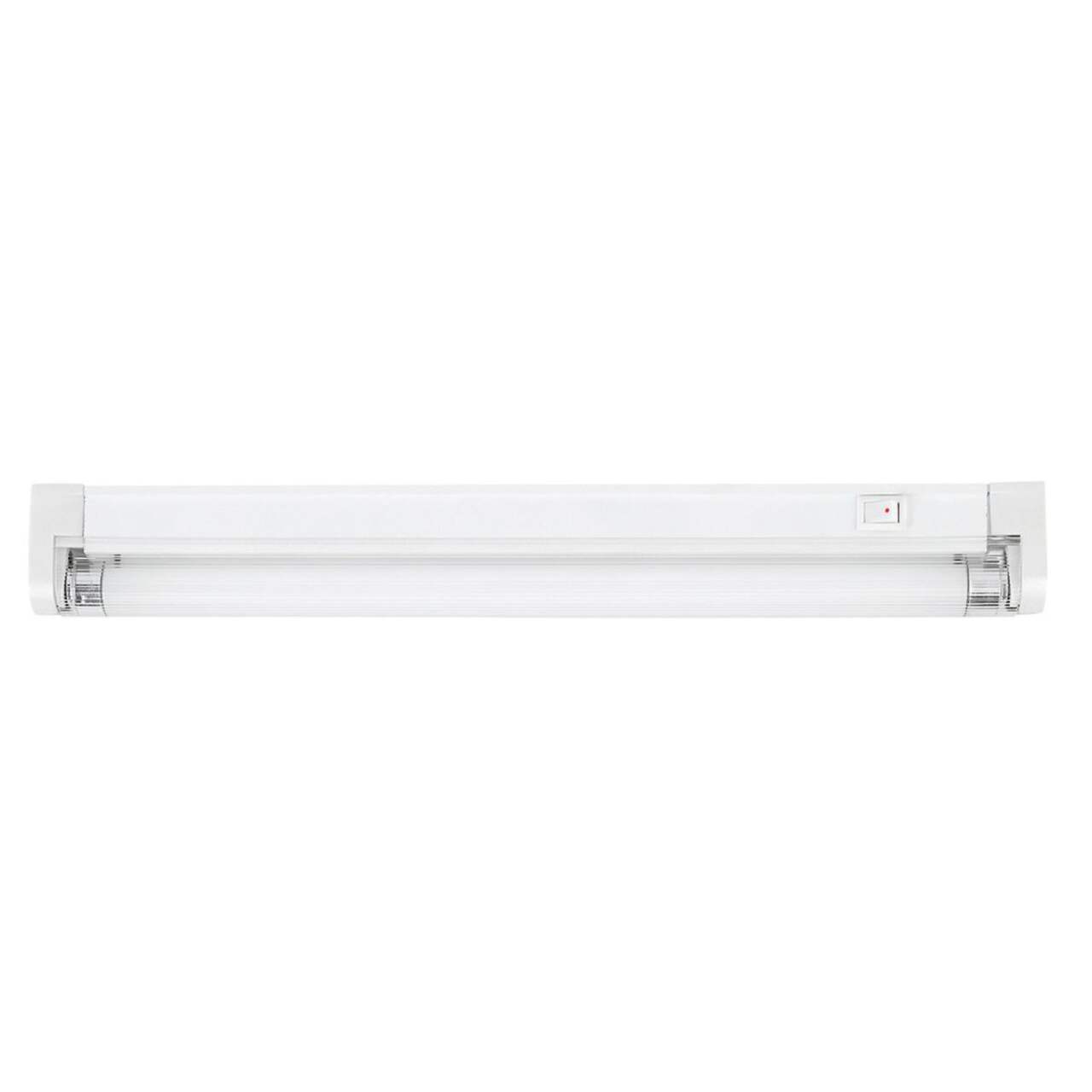 Juno® UFL22 WH Economy Direct Wire Under Cabinet Light, (1) T5 Tri-Phosphor  Fluorescent Lamp, 14 W Fixture, 120 VAC, White Housing