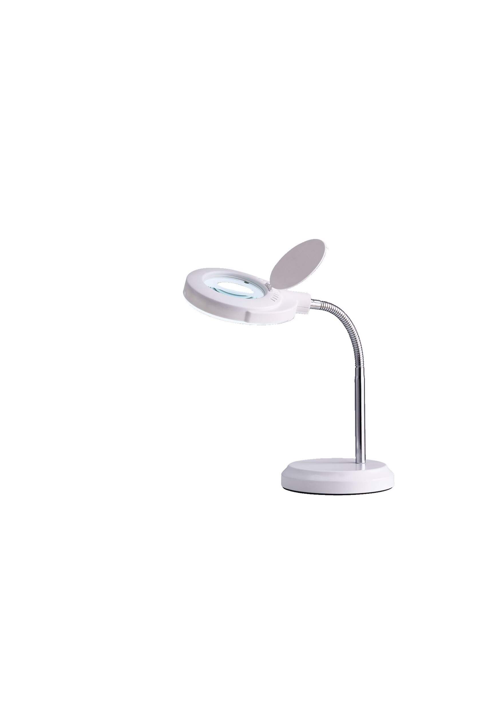 NOMA LED Desk Lamp & Magnifier, 201/2in, White Canadian Tire