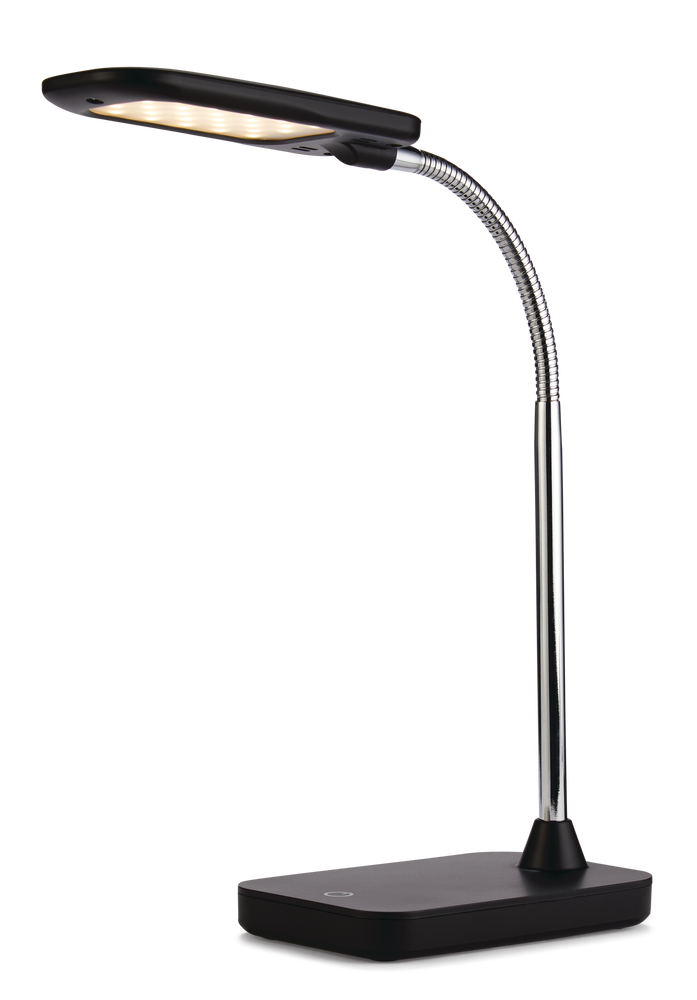 Globe LED Gooseneck Desk Lamp, 14in, Assorted Colours Canadian Tire