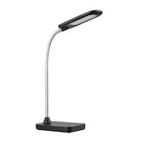 Globe LED Gooseneck Desk Lamp, 14-in, Assorted Colours Front_Angled_Right