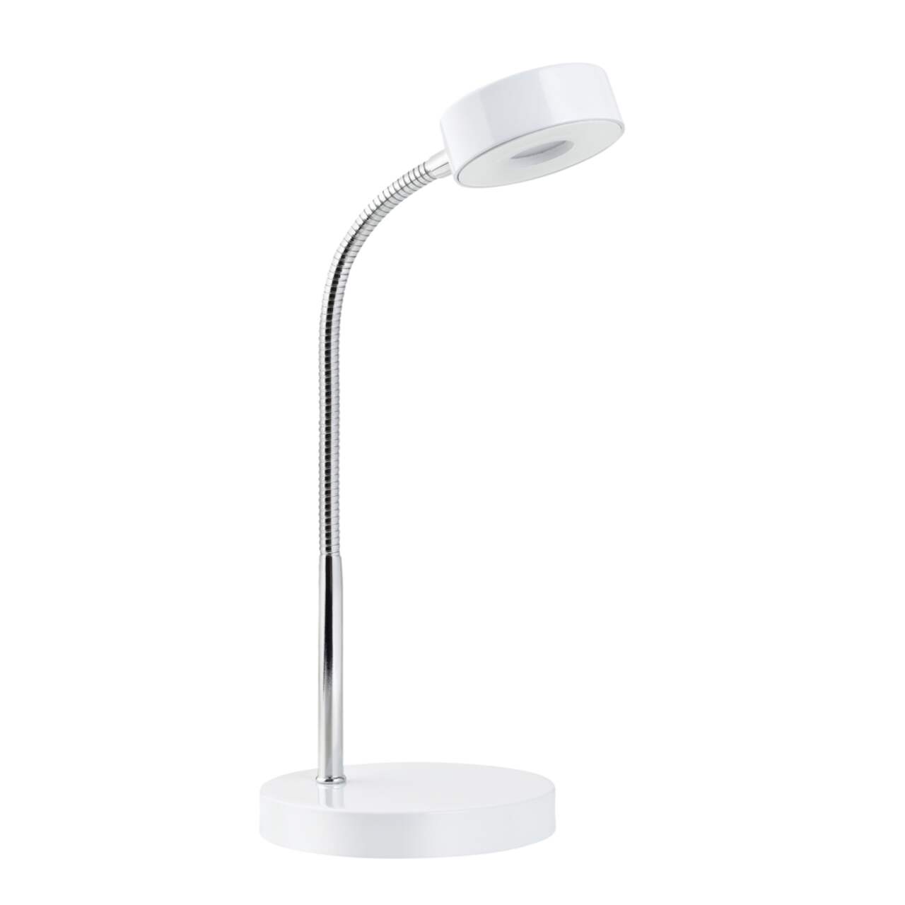 NOMA LED Desk Lamp, 15-1/4-in, White/Silver | Canadian Tire