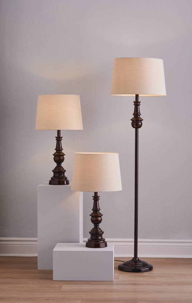 Living Bronze Floor Table Lamp Set, Homesense Canada Floor Lamps