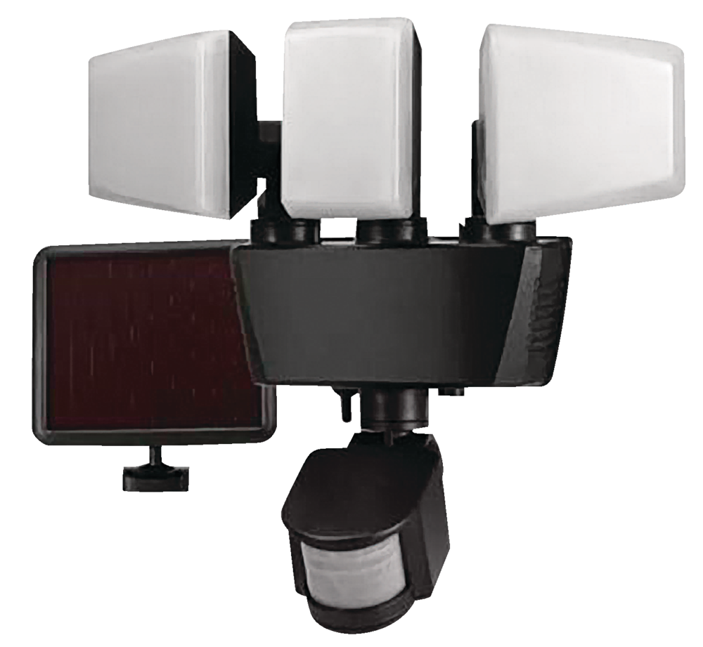 NOMA Triple-Head LED 180-Degree Outdoor Solar Motion Sensor Security Light,  Weather-Resistant Canadian Tire