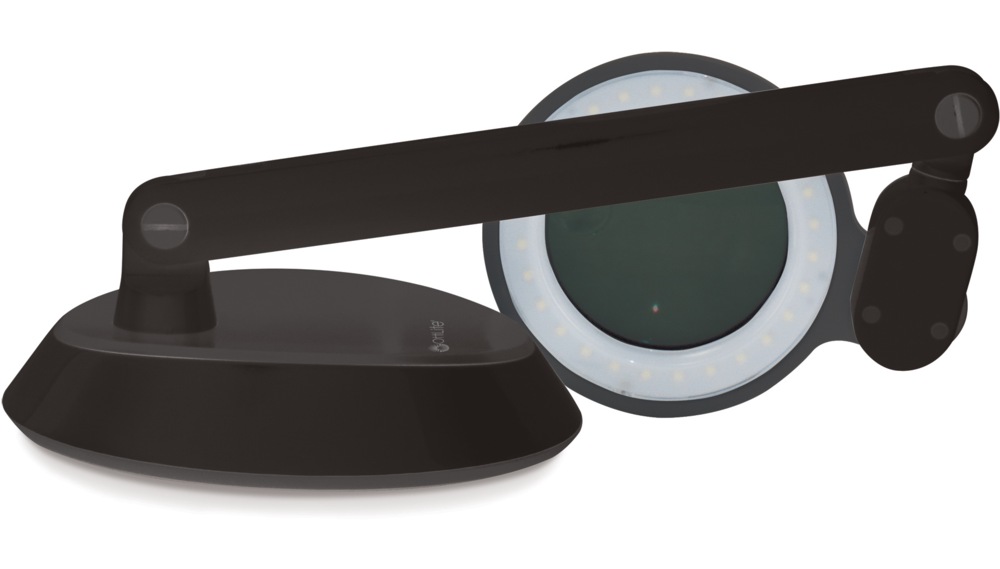 Lampe de bureau à DEL avec loupe OttLite, noir Canadian Tire