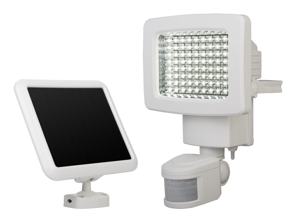 Sunforce 80 LED Outdoor Solar Motion Sensor Light, WeatherResistant Canadian Tire