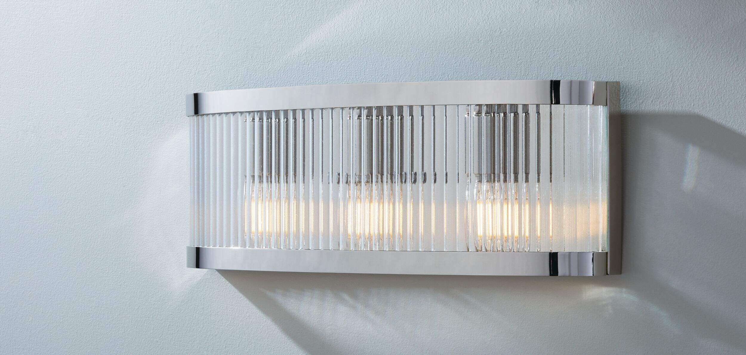 CANVAS Hilliard 3Light Vanity Light, Polished Nickel Canadian Tire