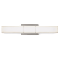 CANVAS Byrne LED Vanity Light Fixture, Polished Nickel Front_Flat