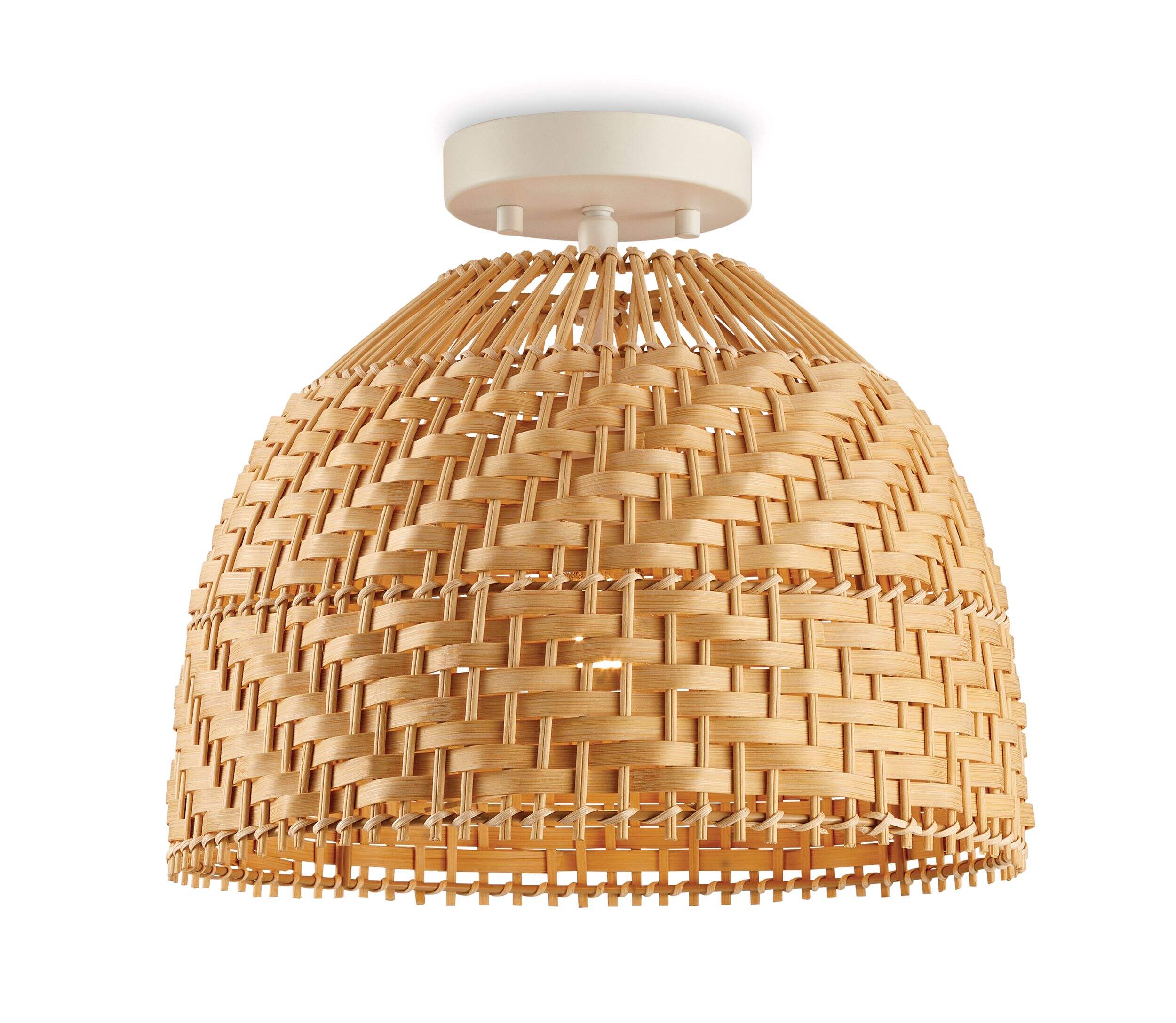 Plafonnier encastré à 1 lampe CANVAS Eastwind Front_Flat