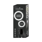 Ergopixel Combo 7-in & 10-in LED Ring Lights Front_Angled_Left