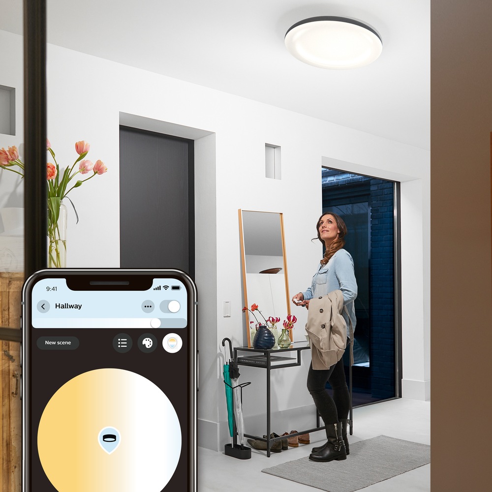 Phillips Hue White Ambiance Cher Flush Mount Ceiling Light Fixture