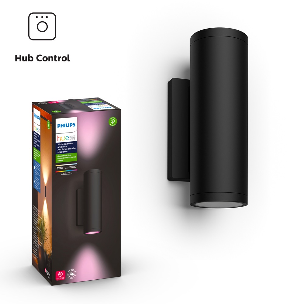 Philips Hue Econic Cylinder LED Smart White & Colour Ambiance Outdoor