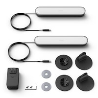 Philips Hue White & Colour Play Light Bar, Black, 2-pc Composite_or_Mixed