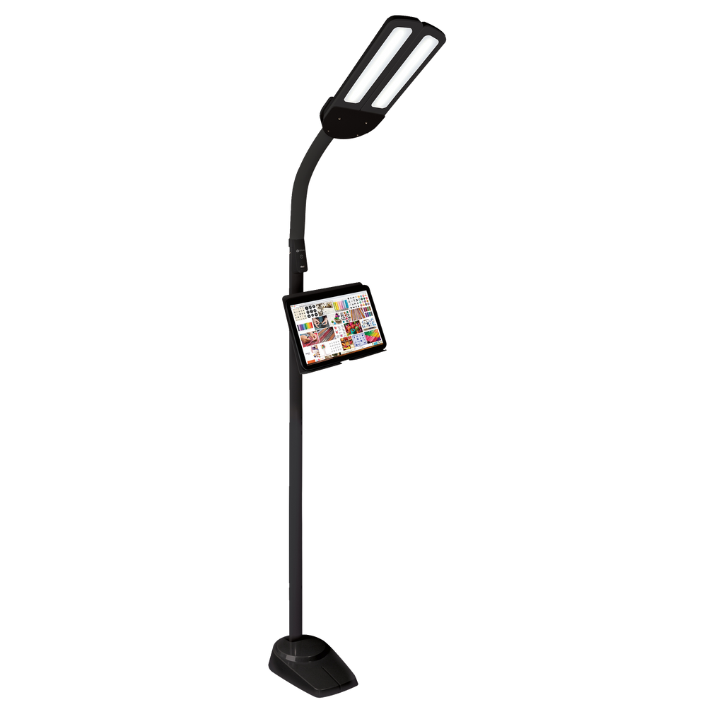 OttLite Dual Shade LED Floor Lamp with USB Charger Canadian Tire