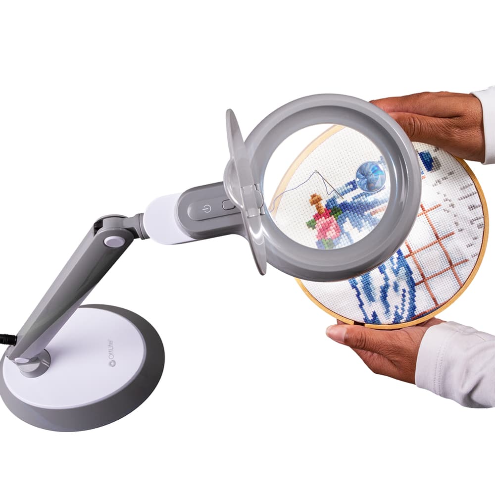 ottlite with magnifying glass