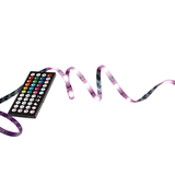 West & Arrow Merkury Sound Reactive RGB Strip Light with Weatherproof Coating, 16.4-ft Composite_or_Mixed