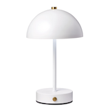 CANVAS Mushroom Hood Metal Portable Dimmable LED Touch Lamp, 10.23-in, Assorted Colours Front_Flat