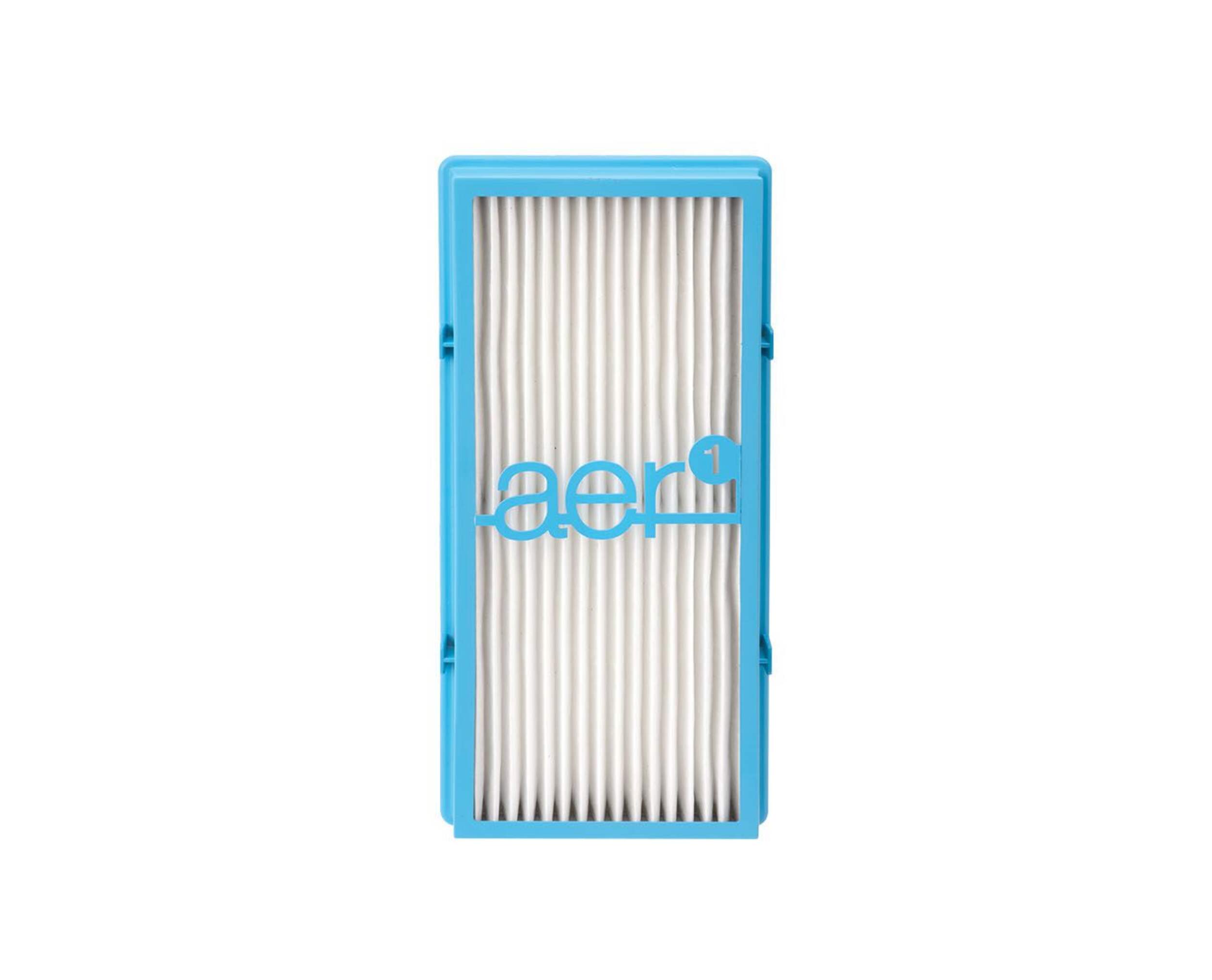 Bionaire aer1 airbutler HEPA Air Filter, Remove Dust & Household Odours, Blue Front_Flat