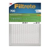 3M™ Filtrete™ Furnace Filter, MPR 700, 20 x 25 x 1-in, 2-pk Front_Flat