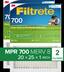 3M™ Filtrete™ Furnace Filter, MPR 700, 20 x 25 x 1-in, 2-pk Composite_or_Mixed