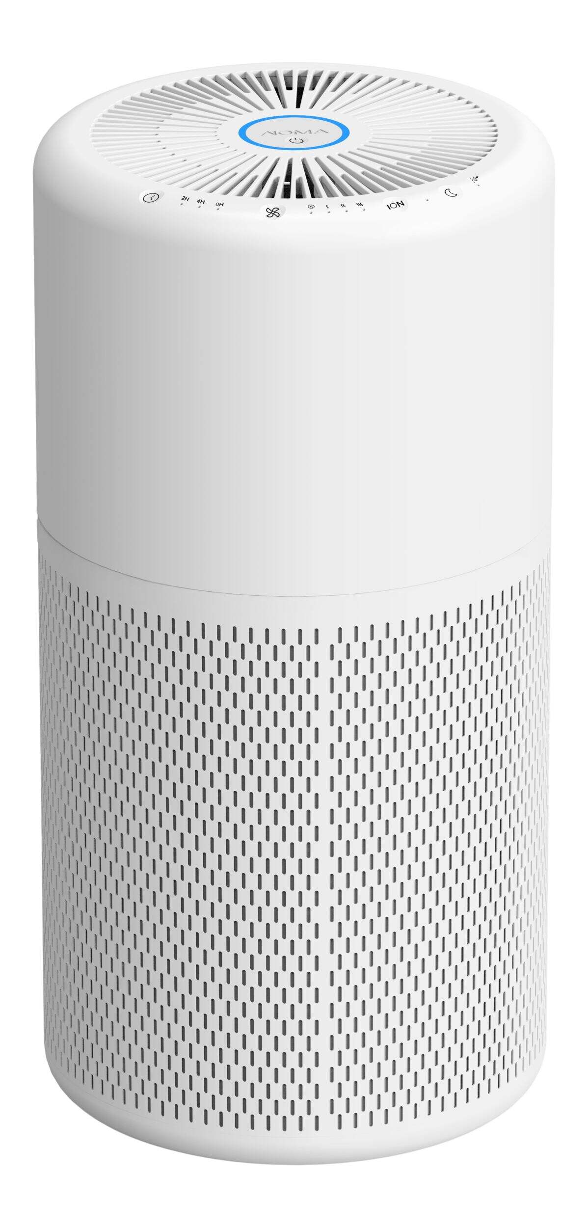 NOMA Large True HEPA Air Purifier with Night Light, White, Large Room Front_Elevated